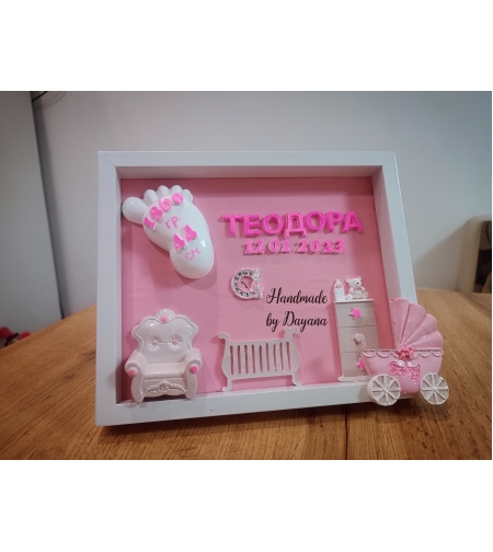 Бебешка визитка 3Д пано