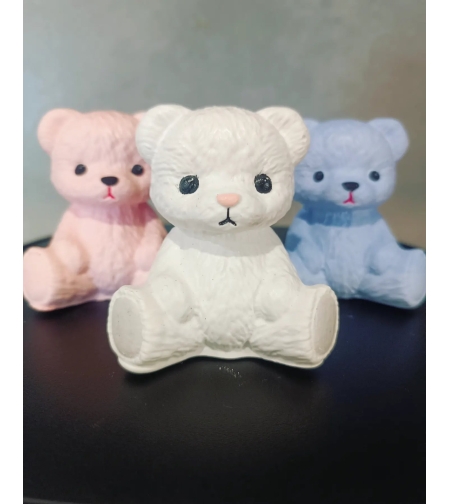 Подаръчета за гости - Мече в бяло