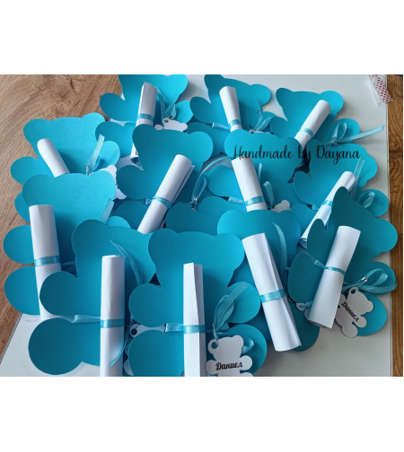 Покана - синьо мече