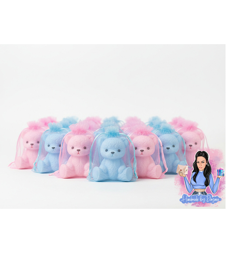 Подаръци за гости - Мече в розово