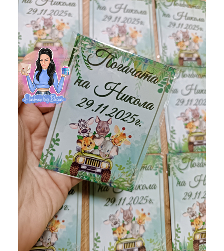 Магнити на тема '' Сафари ''