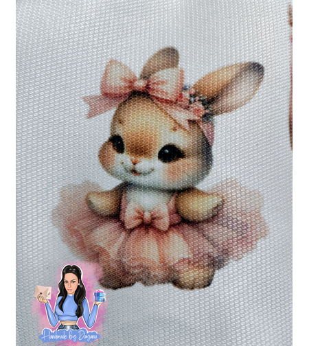 Кърпа (месал) за погача 'Розово зайче