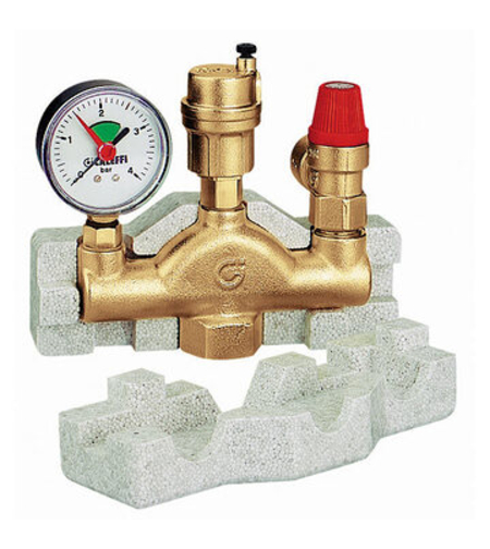 Предпазна група месинг CALEFFI 1