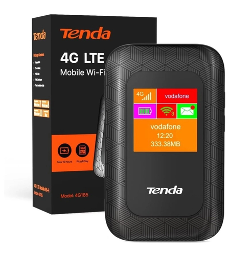 ПРЕНОСИМ МОБИЛЕН РУТЕР TENDA 4G185, 4G LTE CAT4, 150 MBPS