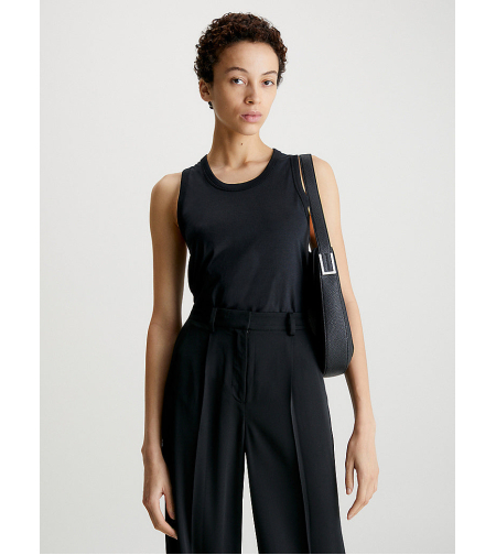 SOOTH COTTON TANK Ck Black Women
