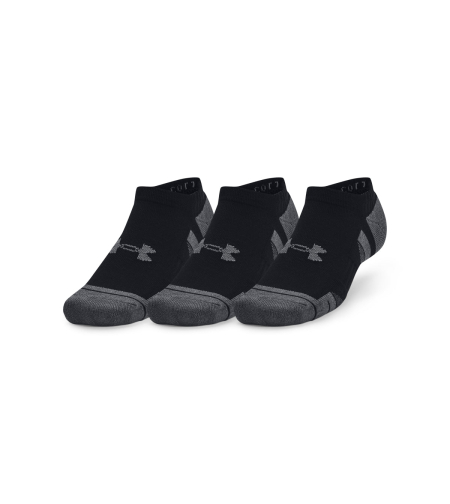 UA PERFORMANCE COTTON 3PK NS Black Pitch Gray Unisex