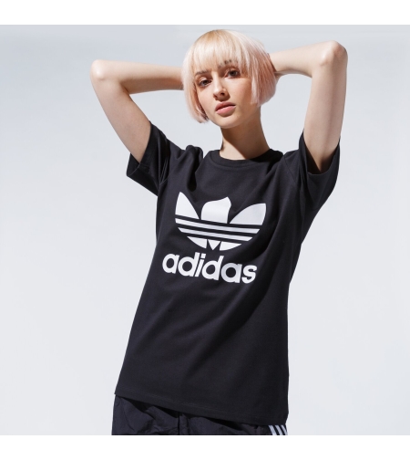 TREFOIL TEE BLACK Women