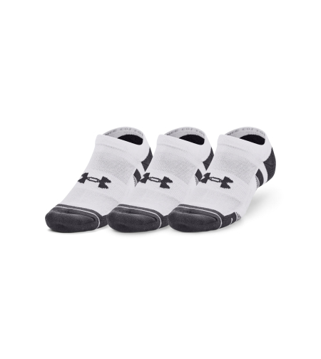 UA PERFORMANCE COTTON 3PK NS White Pitch Gray Unisex