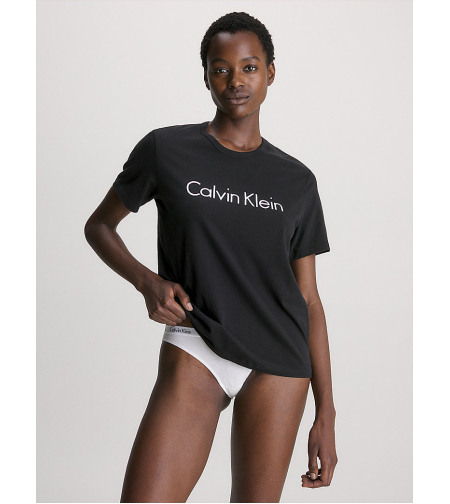 S/S CREW NECK BLACK Women