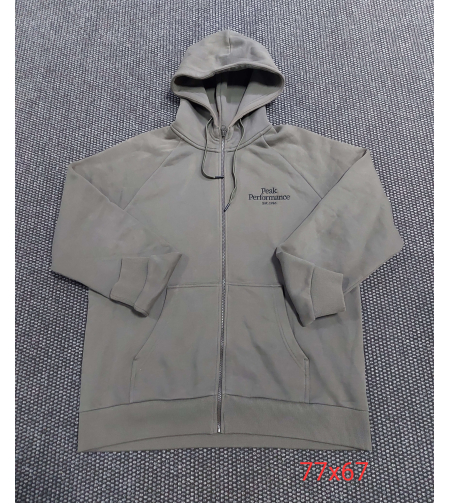 Peak performance суичър с качулка и цип мъжки XXL