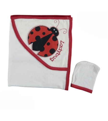 Бебешка хавлия LADYBIRD