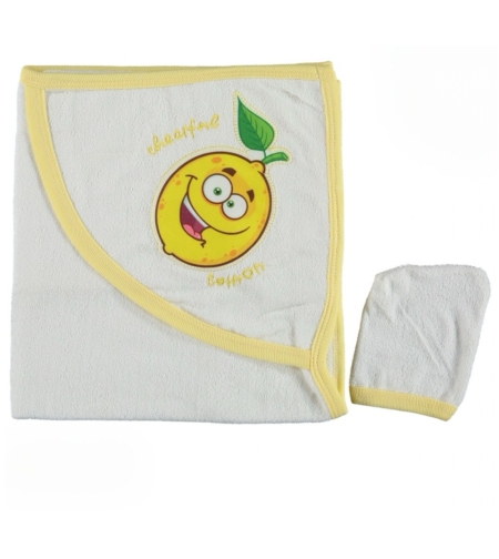 Бебешка хавлия LEMON