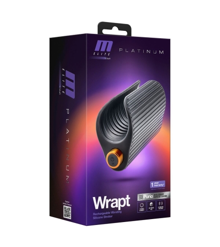 Мъжки мастурбатор Wrapt Черен