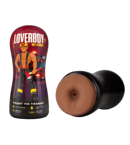 Мъжки мастурбатор Loverboy Blush Brown-Кафяв
