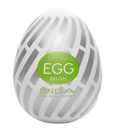 Ръчен мастурбатор яйце Egg Brush Зелен