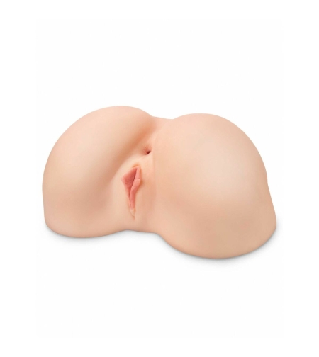 Дупе 2 в 1  - Endurance Jack Ass Pipedream PLUS PERFECT 10 BOOTY LIGHT Телесен