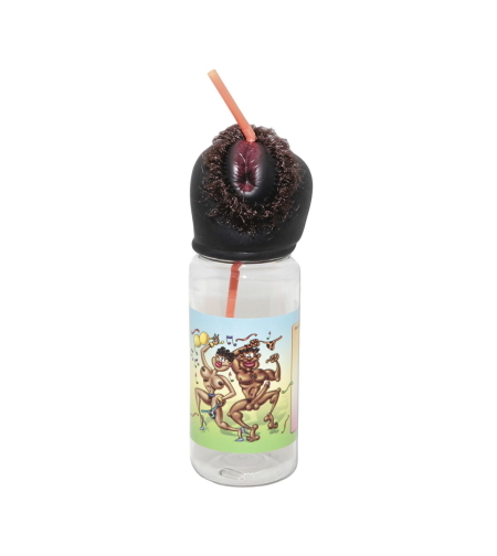 Бутилка с Капак  Вагина и Сламка Divertysex 750 ml