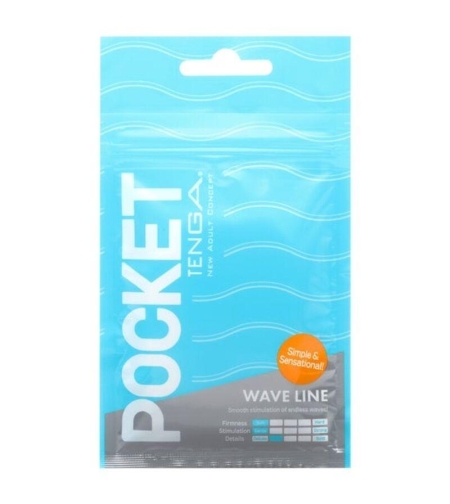 TENGA Мастурбатор Pocket Wave Line