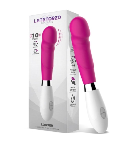Вибратор Louver Vibe Silicone Pink