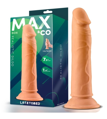 MAX & CO Bon Реалистично дилдо с вендуза 7.5