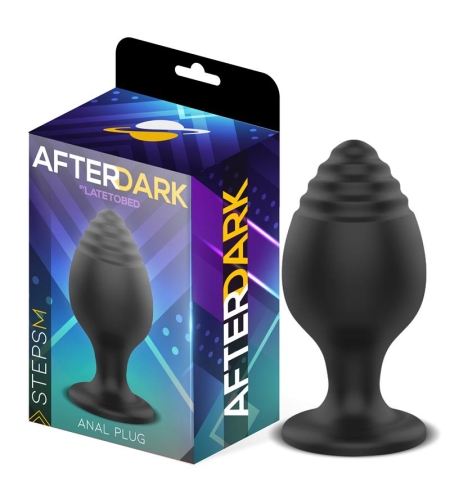 Силиконова анална тапа AFTERDARK Steps, размер M, 7,2 см x 3,5 см