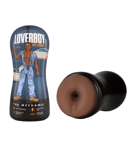 Мъжки мастурбатор Loverboy Blush Brown Кафяв