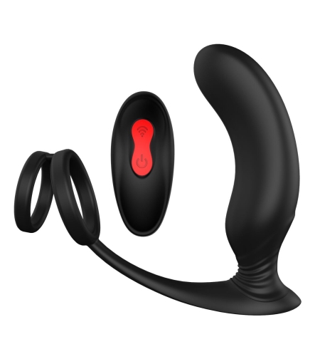 Анален вибратор Dream Toys Essentials P-Pleaser Черен