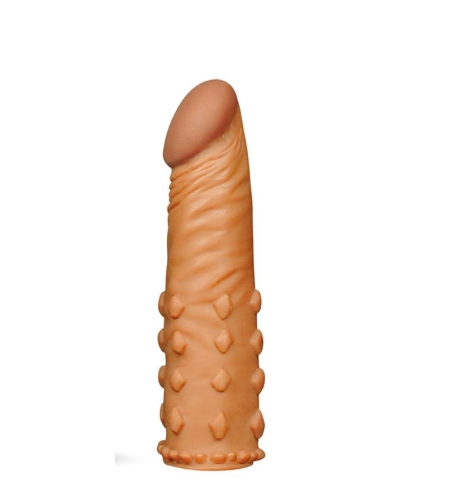 LoveToy реалистичен калъф за пенис | +5 см дължина и +30% дебелина