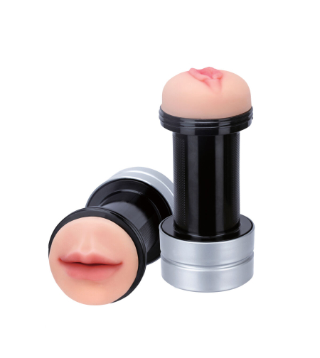 Двоен маструбатор Вагина и Уста  Dream Toys RealStuff S9400336