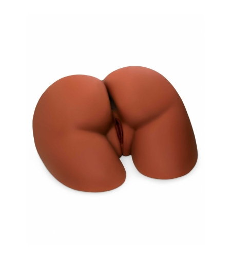 Дупе 2 в 1 - Endurance Jack Ass Pipedream PLUS PERFECT ASS XL MASTRUBATOR LIGHT Кафяв