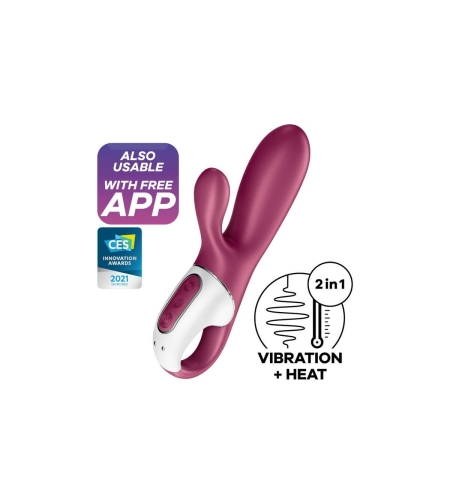 Вибратор за G точка със заатоплящ ефетк Satisfyer