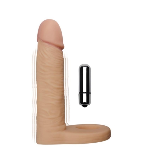 LOVETOY Ултра меко двойно дилдо с вибрация 5.8
