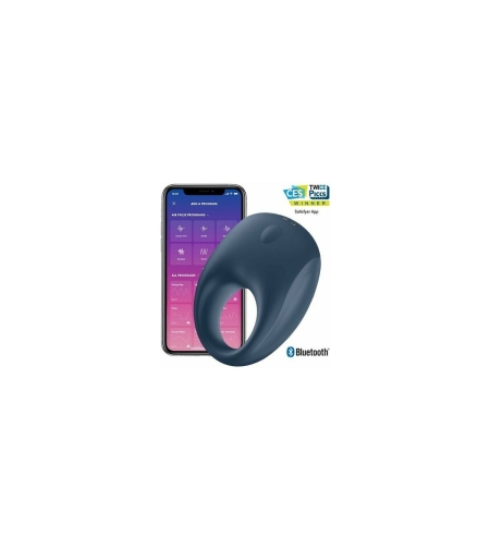 Вибриращ пръстен Satisfyer Strong One Син