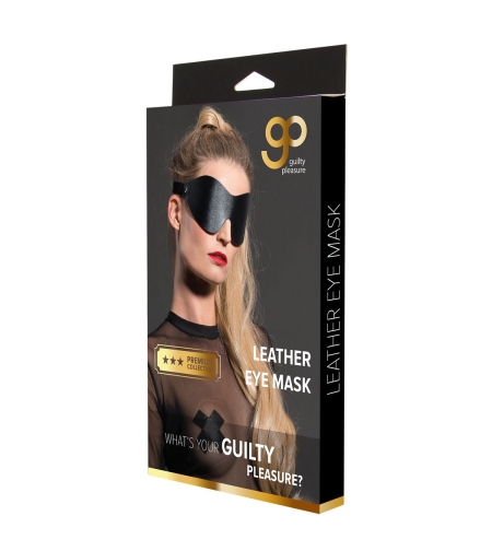 Маска за очи - Shhh Blindfold Guilty Pleasure GP Premium Collection Черен