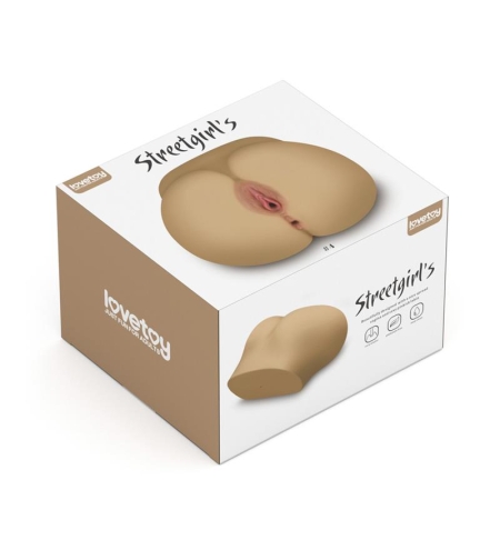 Мастурбатор дупе с 2 отвора LOVETOY Улични момичета 4