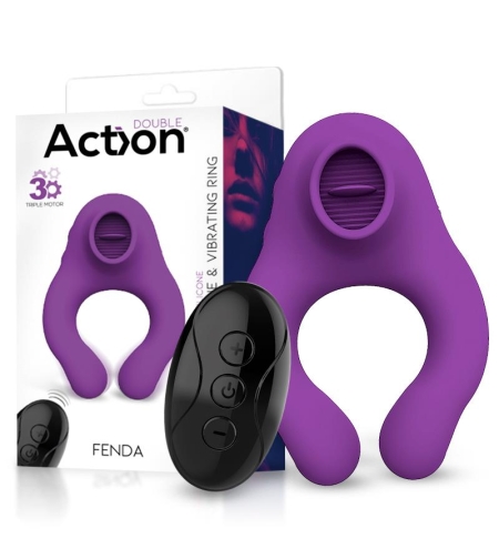 ACTION Fenda Вибриращ пръстен с дистанционно управление