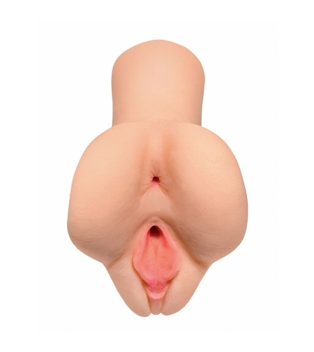 Мастурбатор 2 в 1 Endurance Jack Ass Pipedream PDX PLUS PICK YOUR PLEASURE STROKER LIGHT Телесен