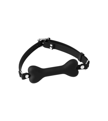 Mouthgag with Dogbone Black – Черна кучешка тапа за уста