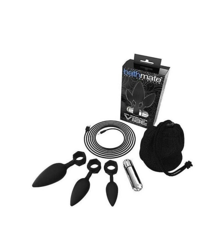 Анален треньорски комплект с вибрации | Bathmate Anal Training Kit