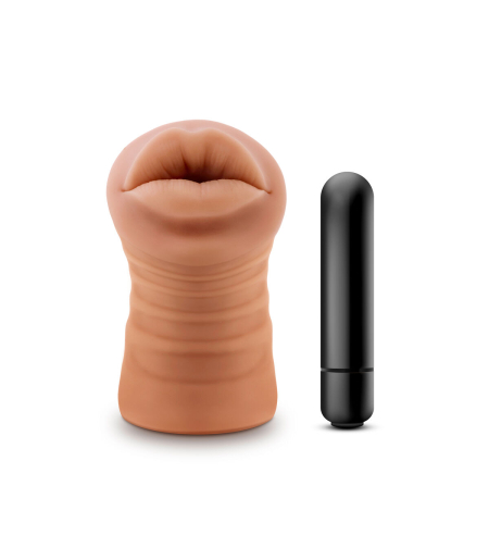 Blush Isabella Brown Мъжки мастурбатор уста Кафяв