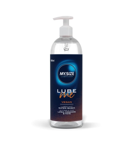 MY SIZE Лубрикант на водна основа Lube Me Vegan 1000 мл