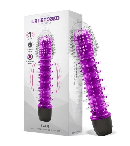 Вибратор LATETOBED Evan Multi-Speed Vibe Лилав