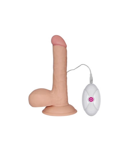 Дилдо LOVETOY Ultra Soft Dude с вибрация 7.5
