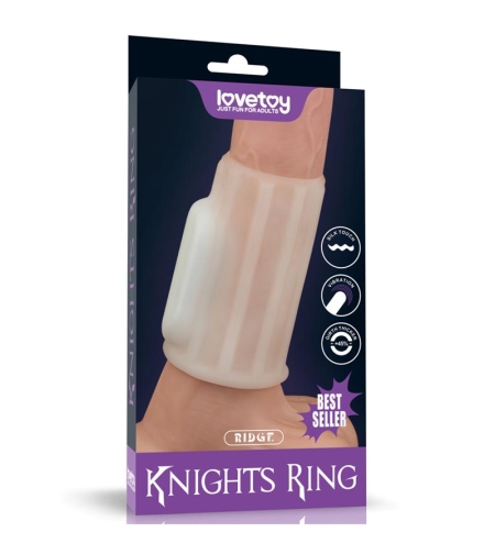 Вибриращ калъф за пенис LOVETOY Ridge Knights