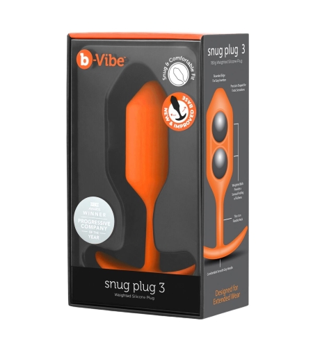 Анален разширител B-Vibe 3 Оранжев