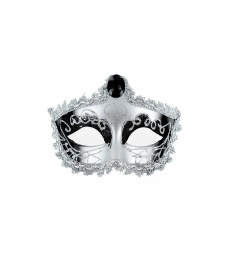Маска за очи сребриста - Shhh Blindfold Maskarade