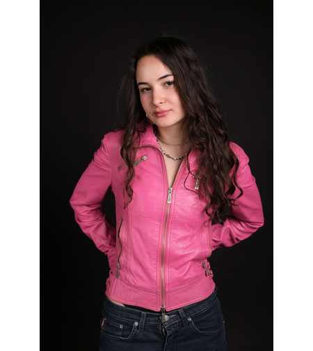 Яке от естествена кожа