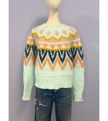 Ретро пуловер