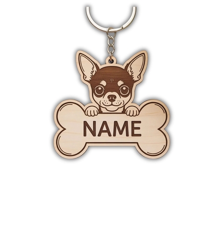 Кучешки медальон с чихуахуа