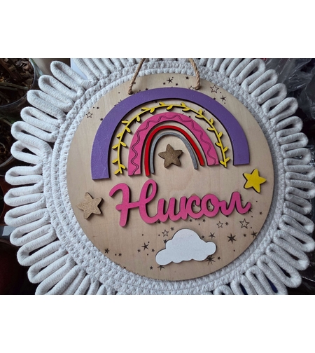 Табела за детска стая,, Дъга от мечти